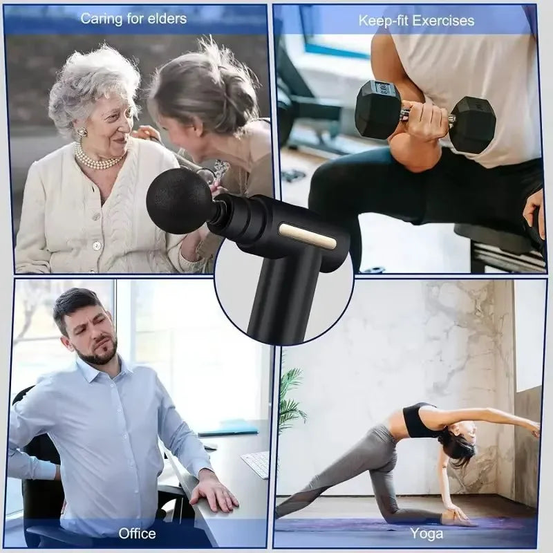 Massage Gun Pro VitalShape – Recuperação Muscular Profunda