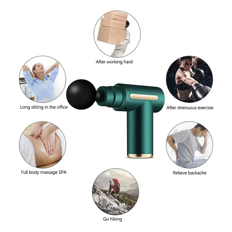 Massage Gun Pro VitalShape – Recuperação Muscular Profunda