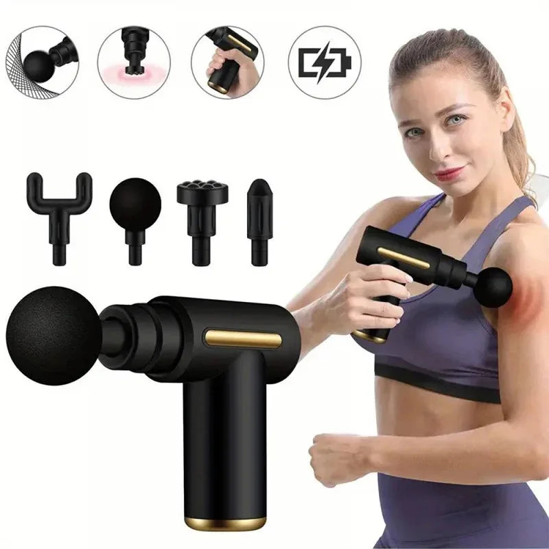 Massage Gun Pro VitalShape – Recuperação Muscular Profunda